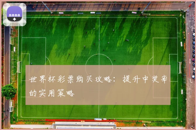 世界杯彩票购买攻略:提升中奖率的实用策略